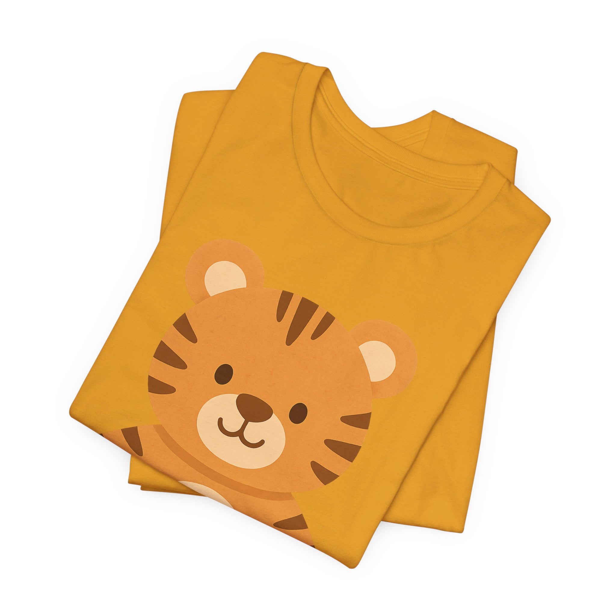 Cute Plush Animal Tee — Tiger & Bunny Graphic T-Shirt for Kids & Parents