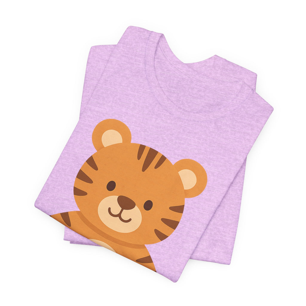 Cute Plush Animal Tee — Tiger & Bunny Graphic T-Shirt for Kids & Parents