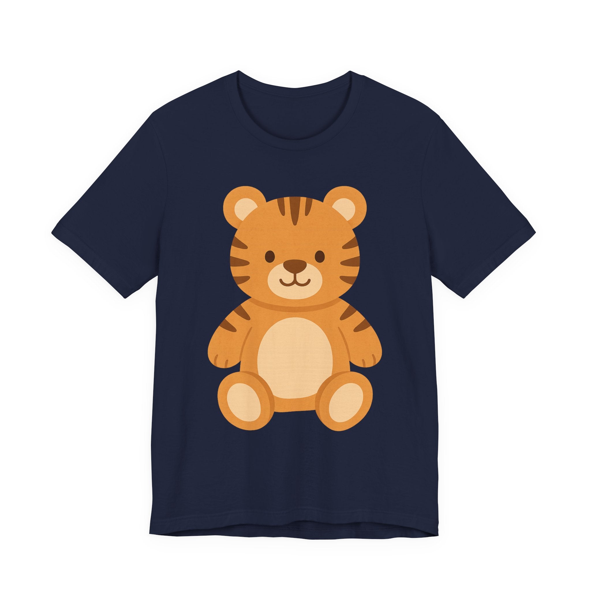 Cute Plush Animal Tee — Tiger & Bunny Graphic T-Shirt for Kids & Parents