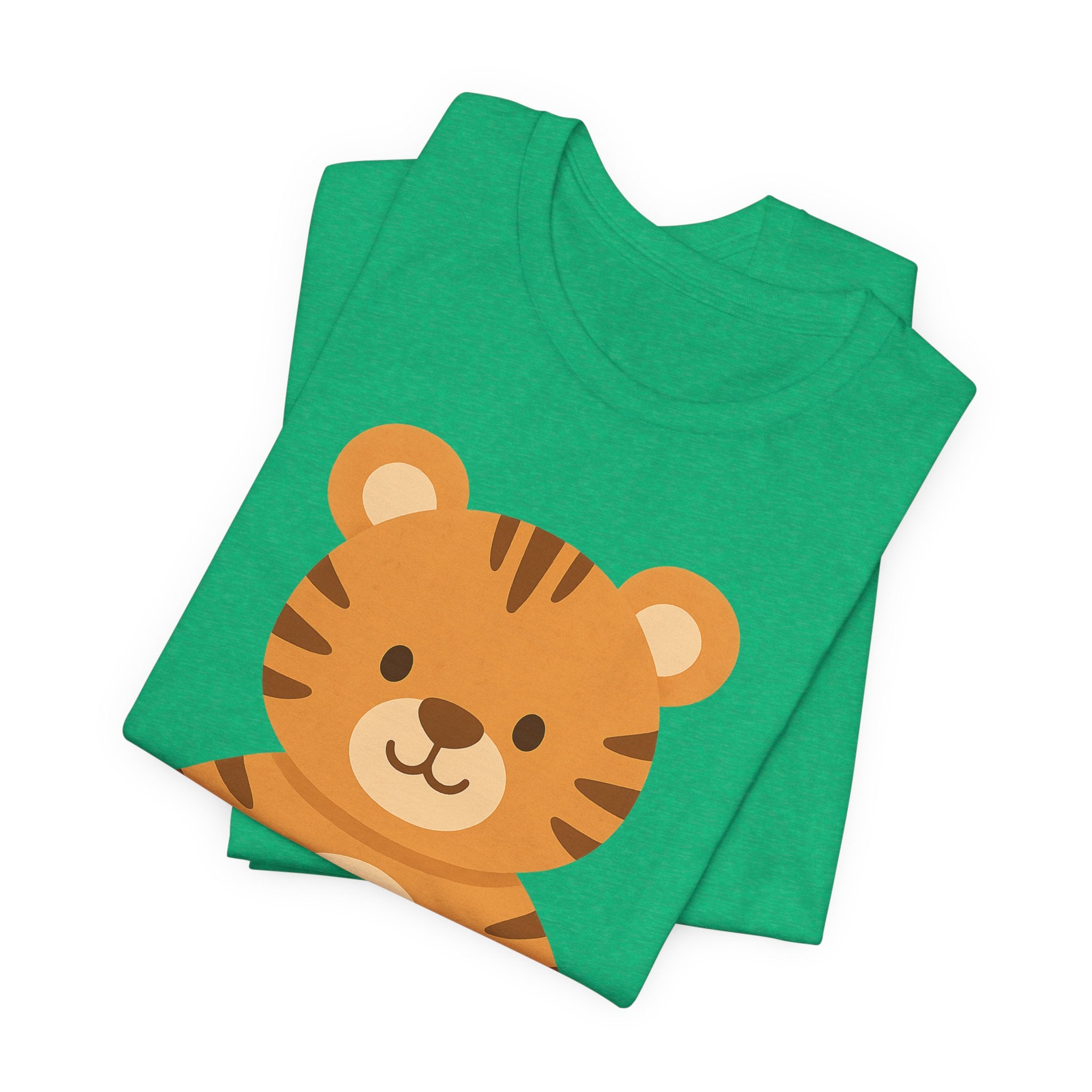 Cute Plush Animal Tee — Tiger & Bunny Graphic T-Shirt for Kids & Parents