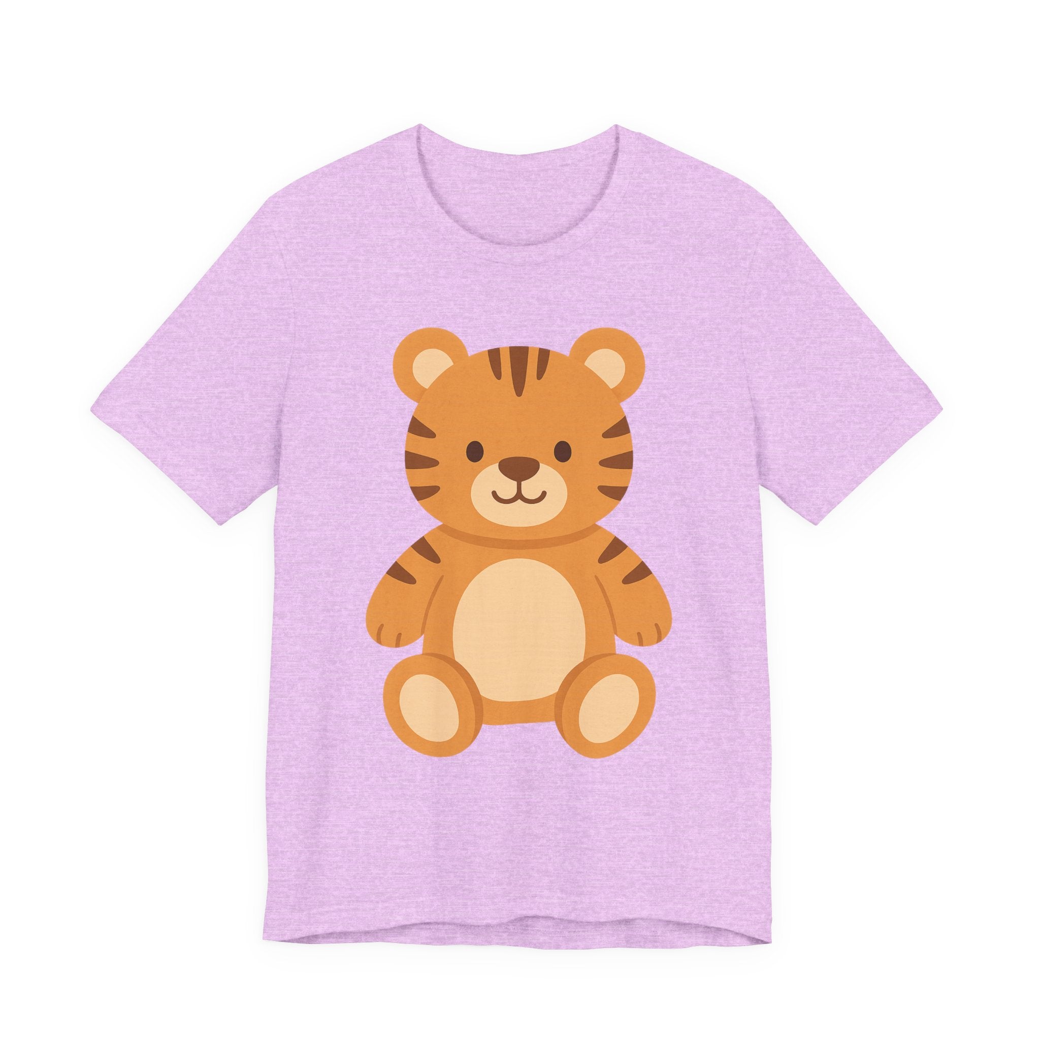 Cute Plush Animal Tee — Tiger & Bunny Graphic T-Shirt for Kids & Parents