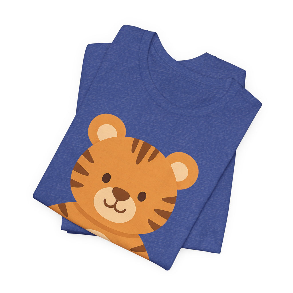 Cute Plush Animal Tee — Tiger & Bunny Graphic T-Shirt for Kids & Parents