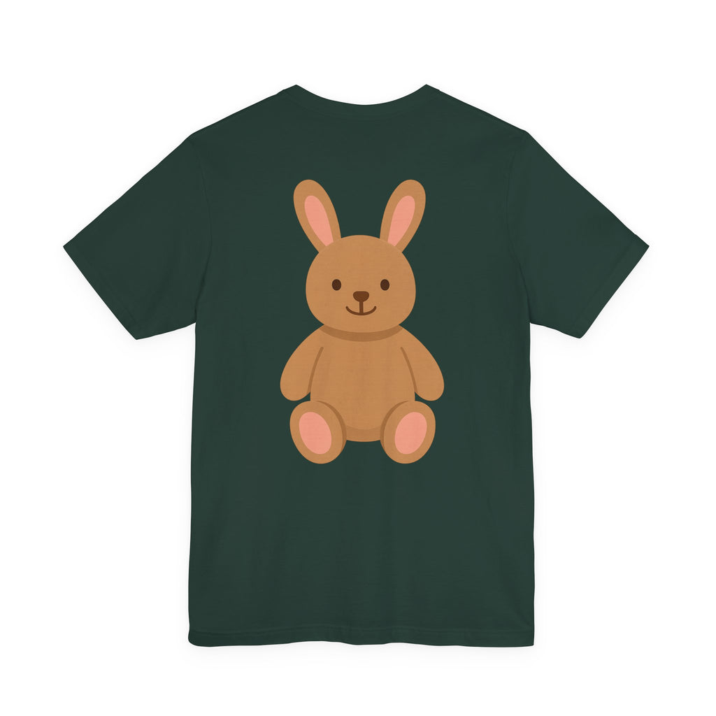 Cute Plush Animal Tee — Tiger & Bunny Graphic T-Shirt for Kids & Parents