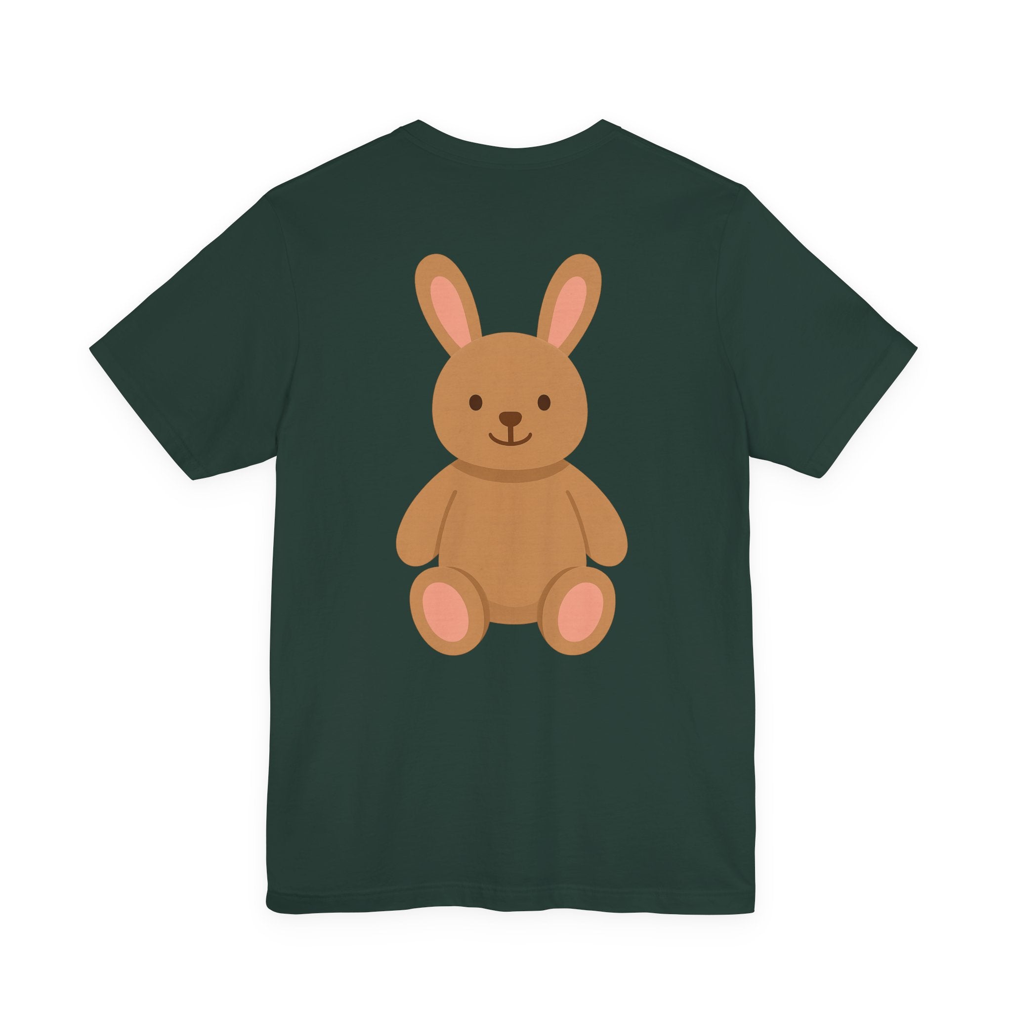 Cute Plush Animal Tee — Tiger & Bunny Graphic T-Shirt for Kids & Parents