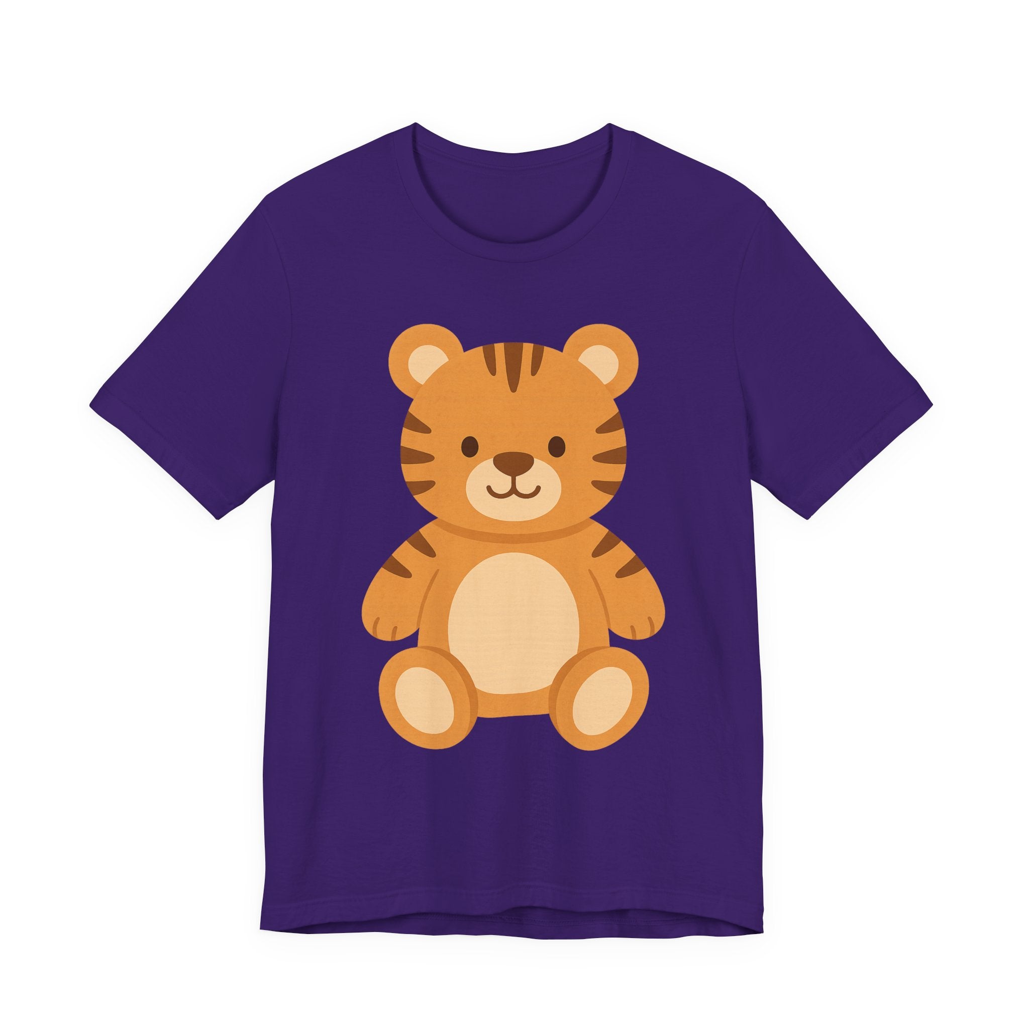 Cute Plush Animal Tee — Tiger & Bunny Graphic T-Shirt for Kids & Parents