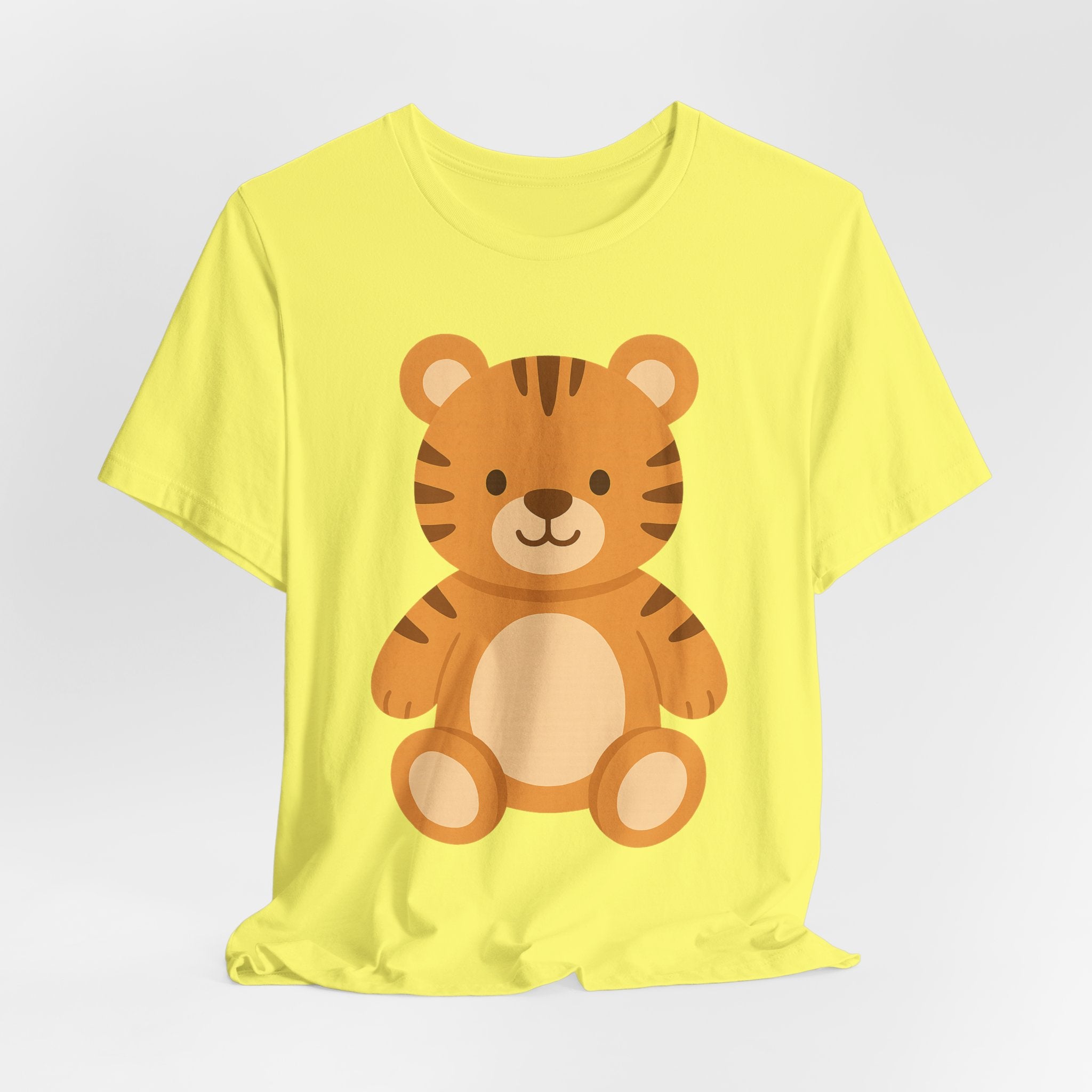 Cute Plush Animal Tee — Tiger & Bunny Graphic T-Shirt for Kids & Parents
