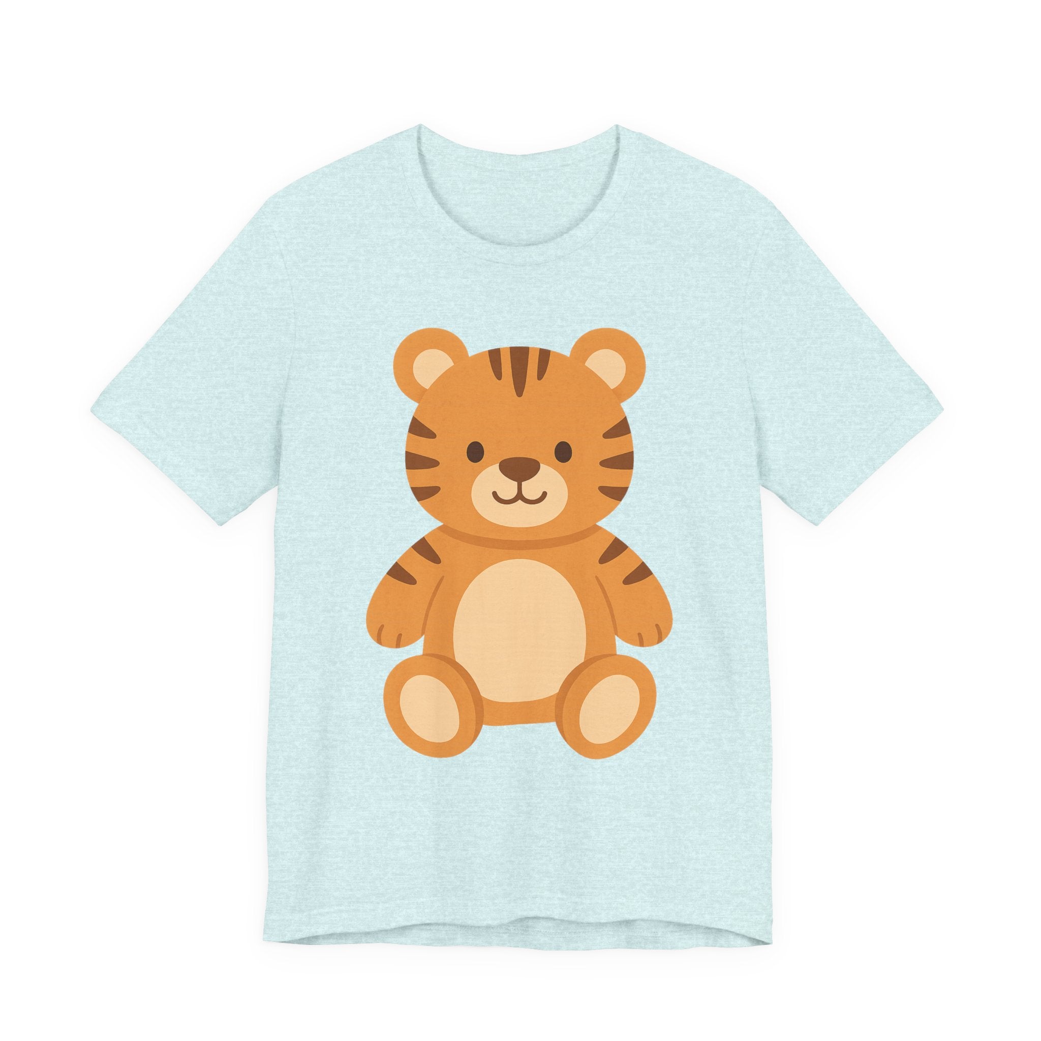 Cute Plush Animal Tee — Tiger & Bunny Graphic T-Shirt for Kids & Parents