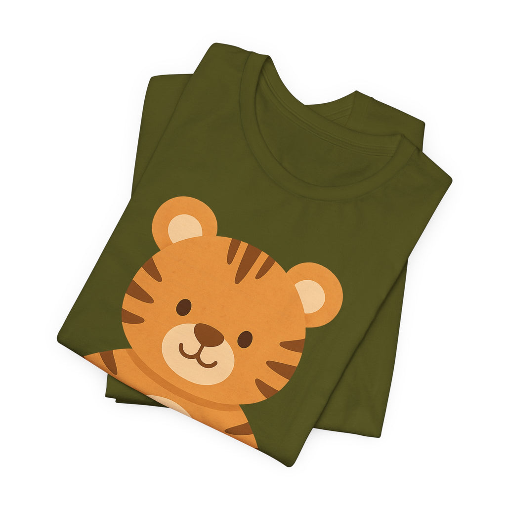 Cute Plush Animal Tee — Tiger & Bunny Graphic T-Shirt for Kids & Parents
