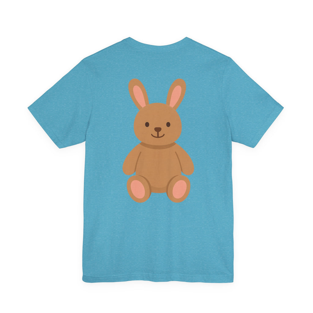 Cute Plush Animal Tee — Tiger & Bunny Graphic T-Shirt for Kids & Parents