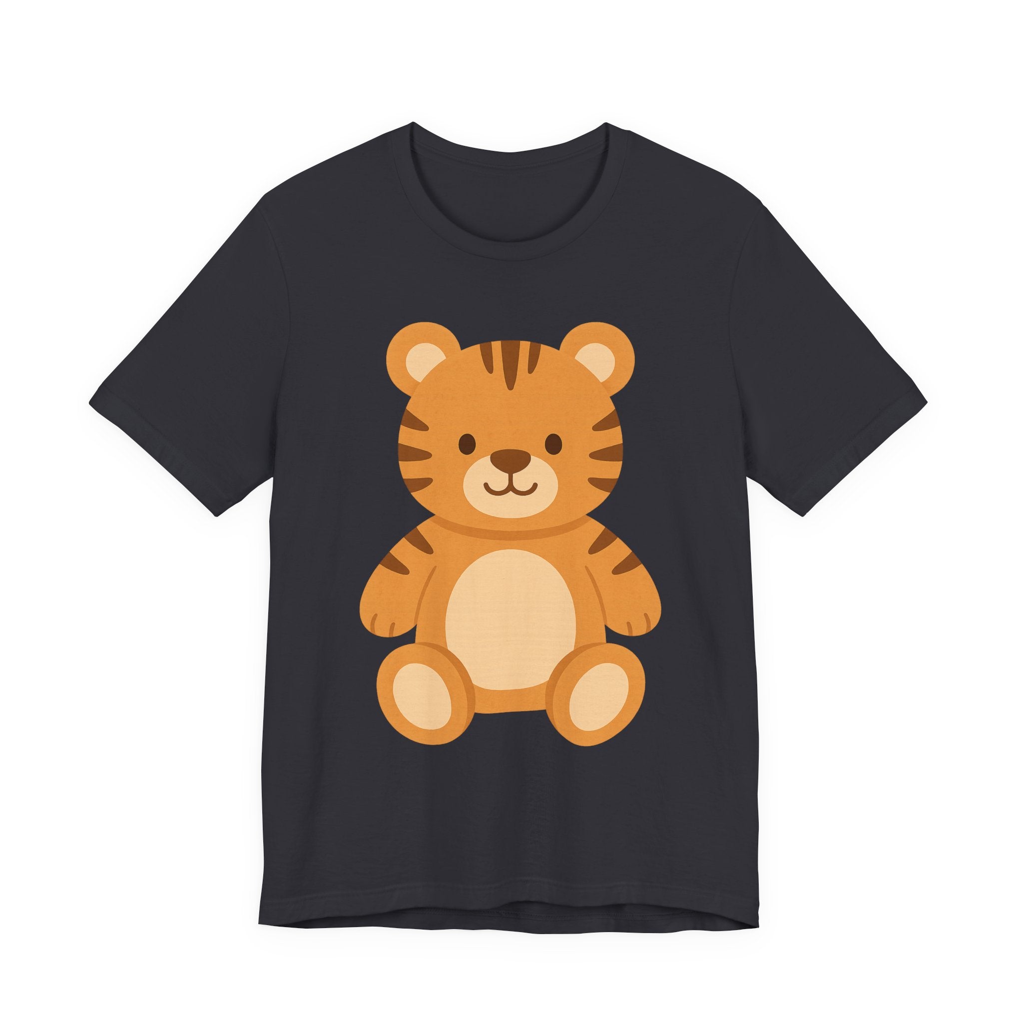 Cute Plush Animal Tee — Tiger & Bunny Graphic T-Shirt for Kids & Parents