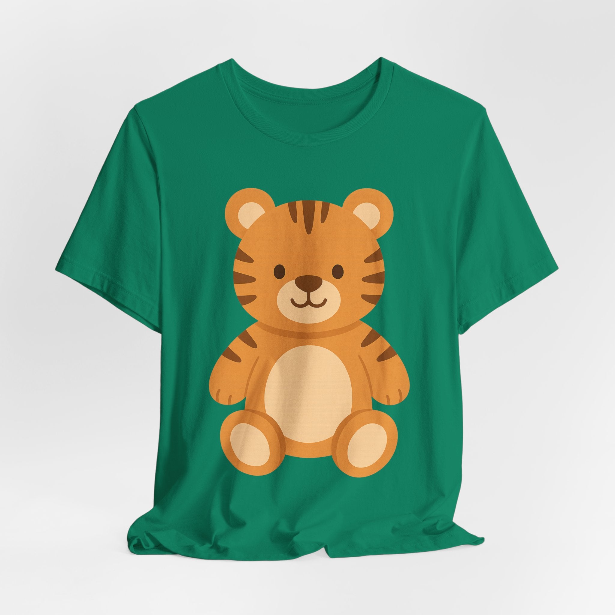Cute Plush Animal Tee — Tiger & Bunny Graphic T-Shirt for Kids & Parents