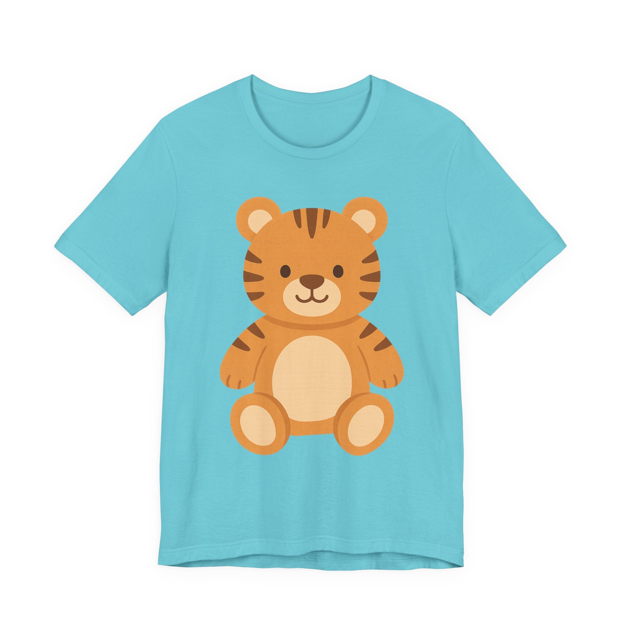 Cute Plush Animal Tee — Tiger & Bunny Graphic T-Shirt for Kids & Parents