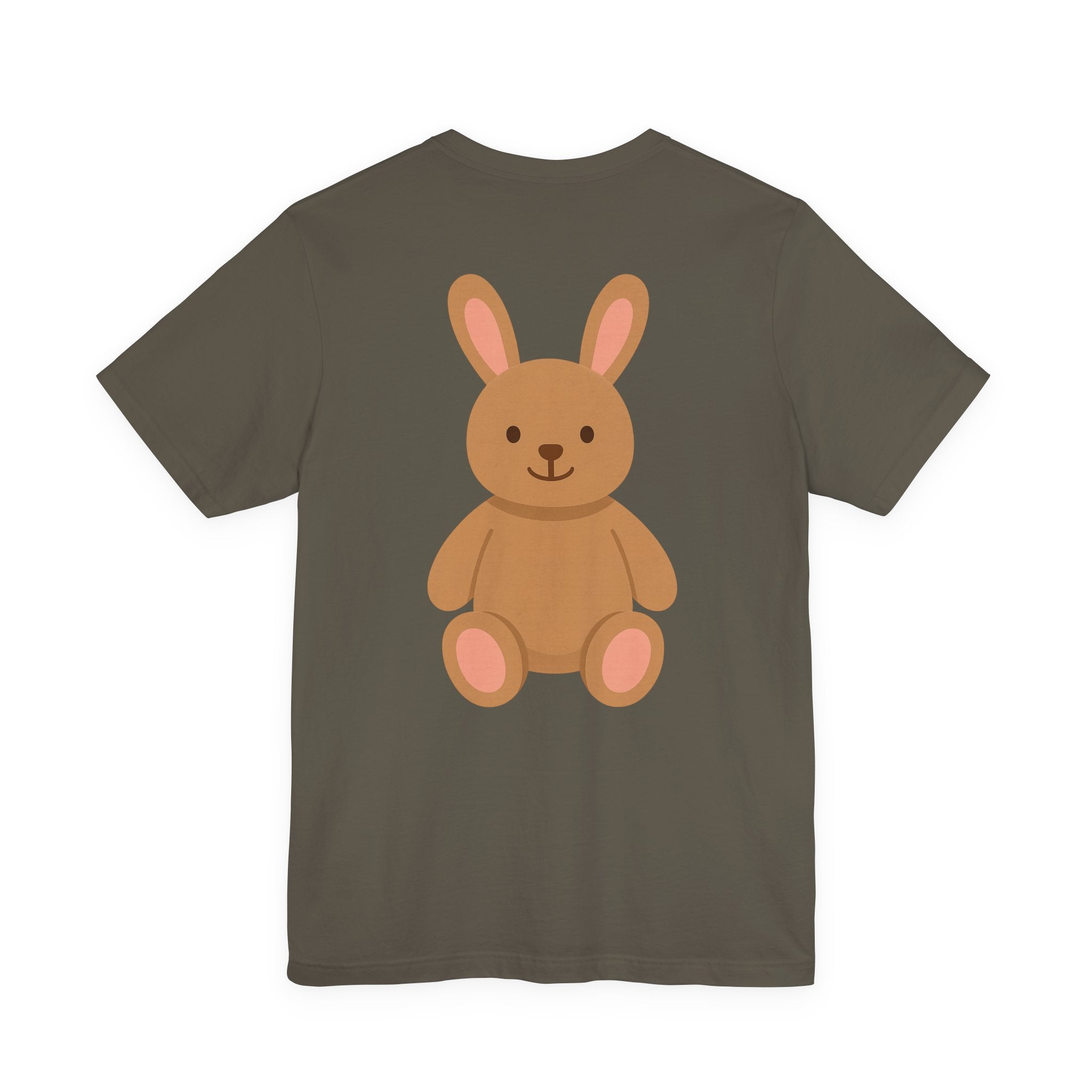 Cute Plush Animal Tee — Tiger & Bunny Graphic T-Shirt for Kids & Parents