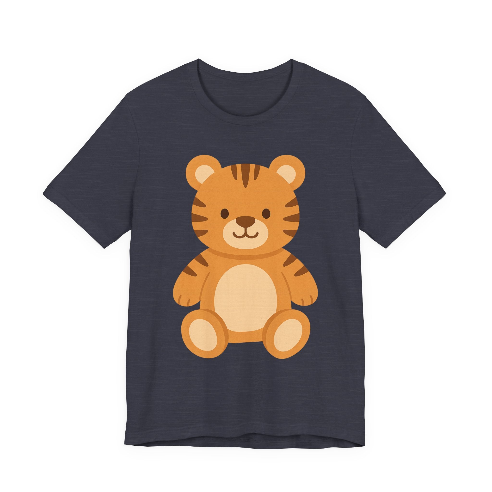 Cute Plush Animal Tee — Tiger & Bunny Graphic T-Shirt for Kids & Parents