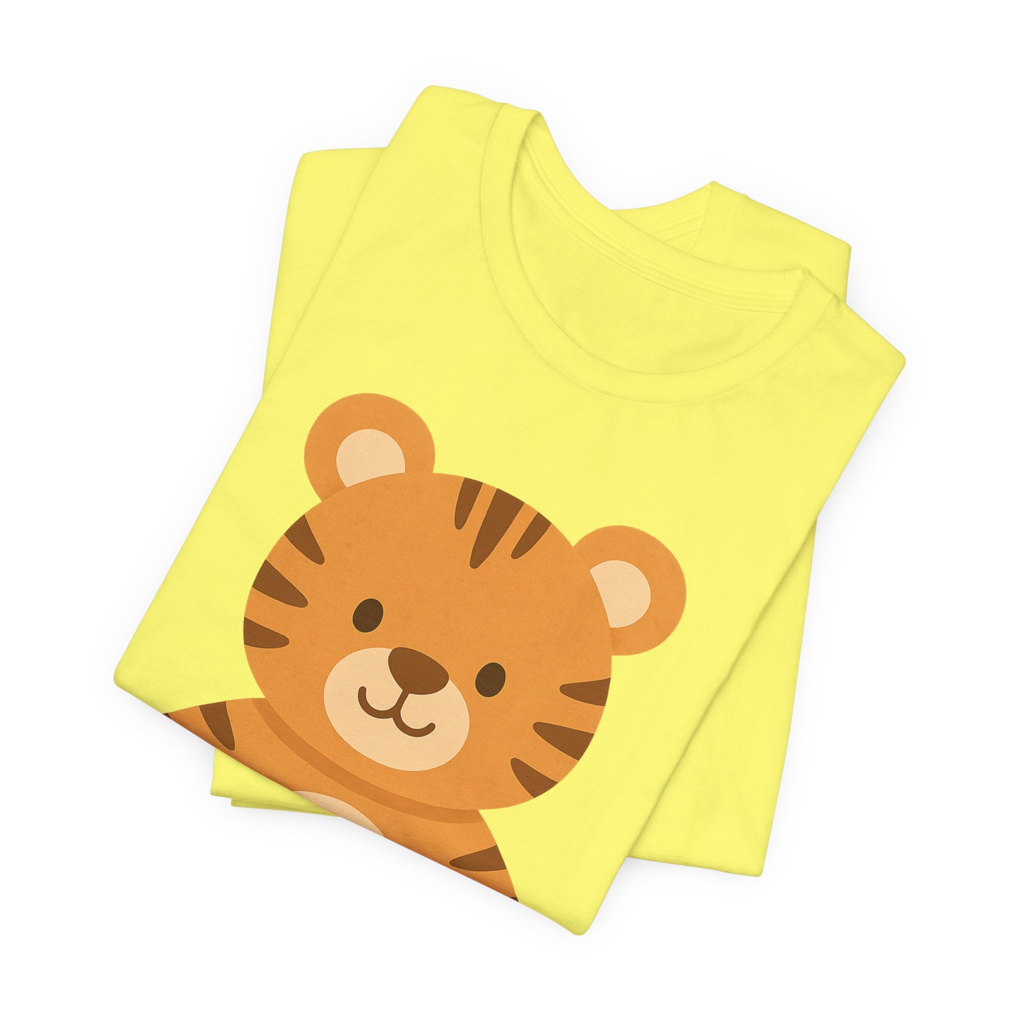 Cute Plush Animal Tee — Tiger & Bunny Graphic T-Shirt for Kids & Parents