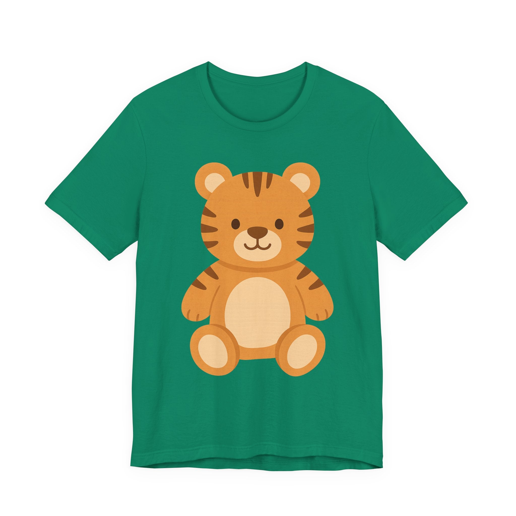 Cute Plush Animal Tee — Tiger & Bunny Graphic T-Shirt for Kids & Parents