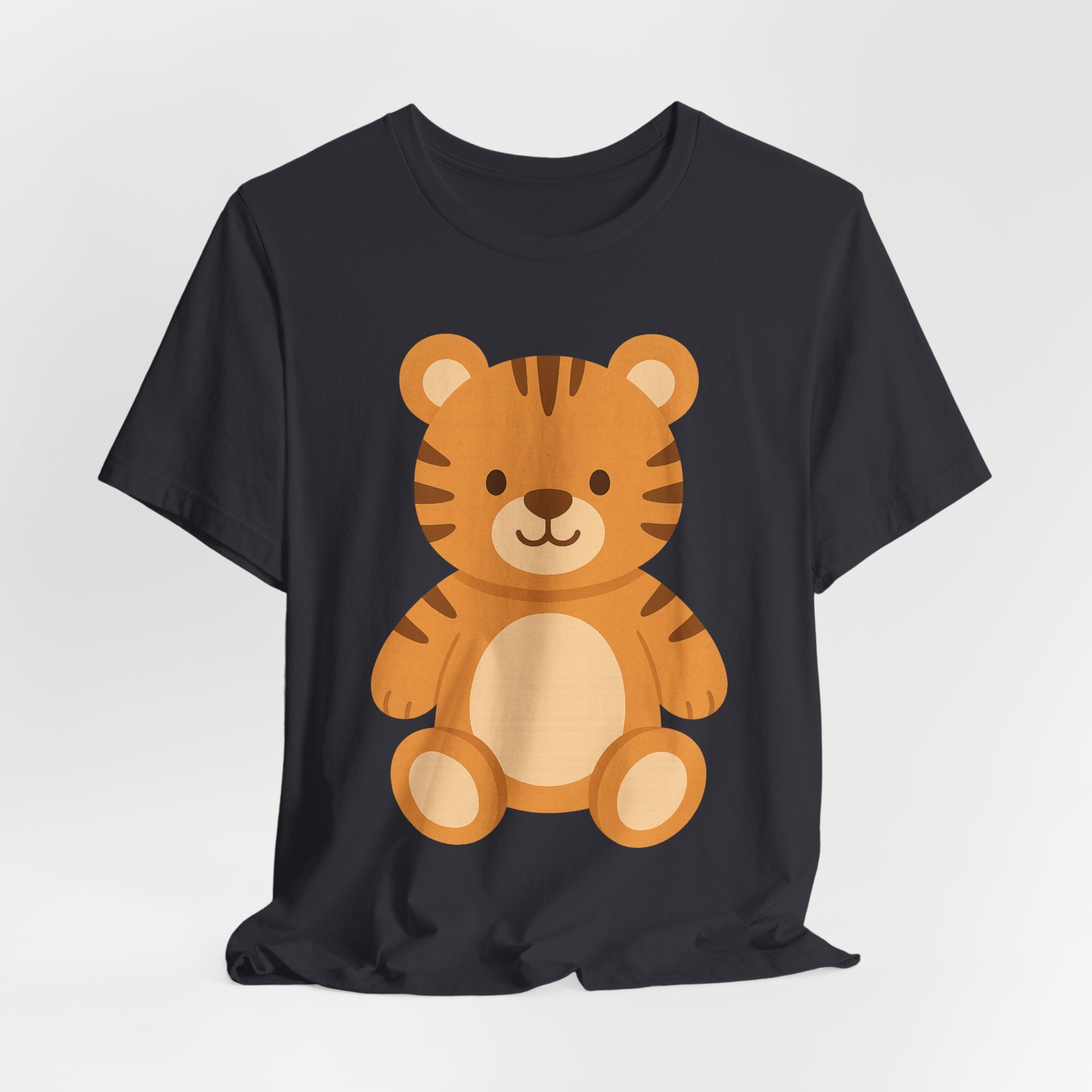 Cute Plush Animal Tee — Tiger & Bunny Graphic T-Shirt for Kids & Parents