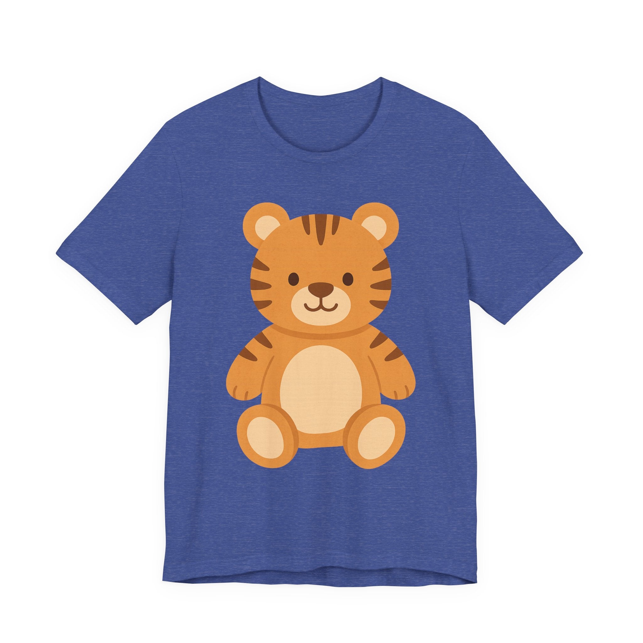 Cute Plush Animal Tee — Tiger & Bunny Graphic T-Shirt for Kids & Parents
