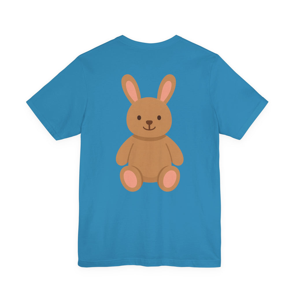 Cute Plush Animal Tee — Tiger & Bunny Graphic T-Shirt for Kids & Parents