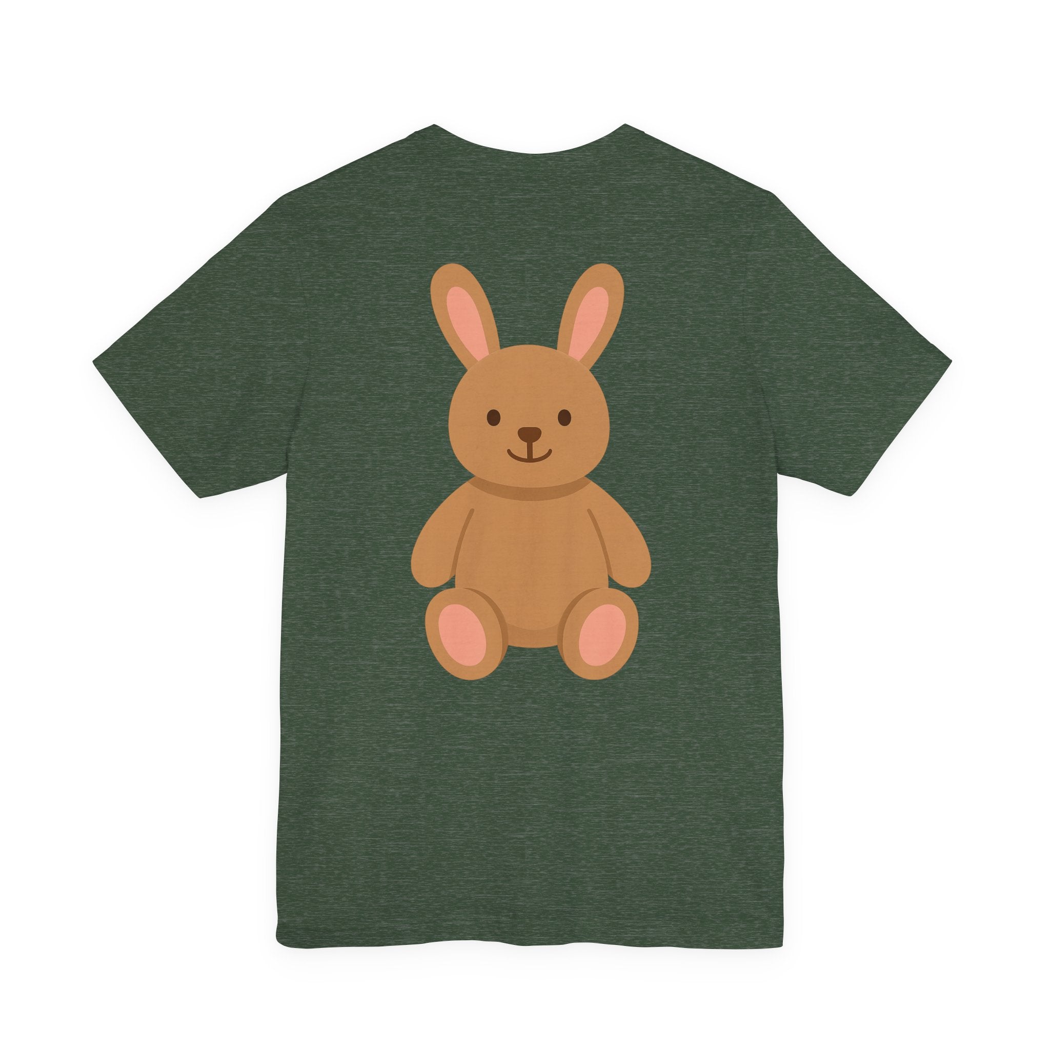 Cute Plush Animal Tee — Tiger & Bunny Graphic T-Shirt for Kids & Parents