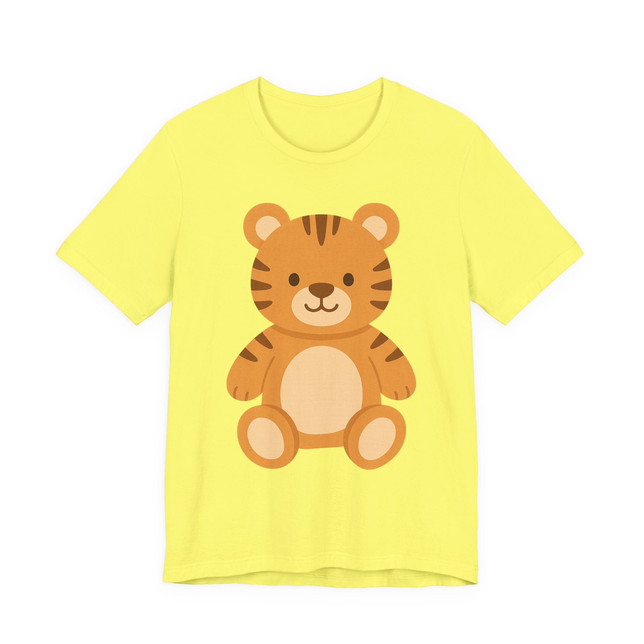 Cute Plush Animal Tee — Tiger & Bunny Graphic T-Shirt for Kids & Parents