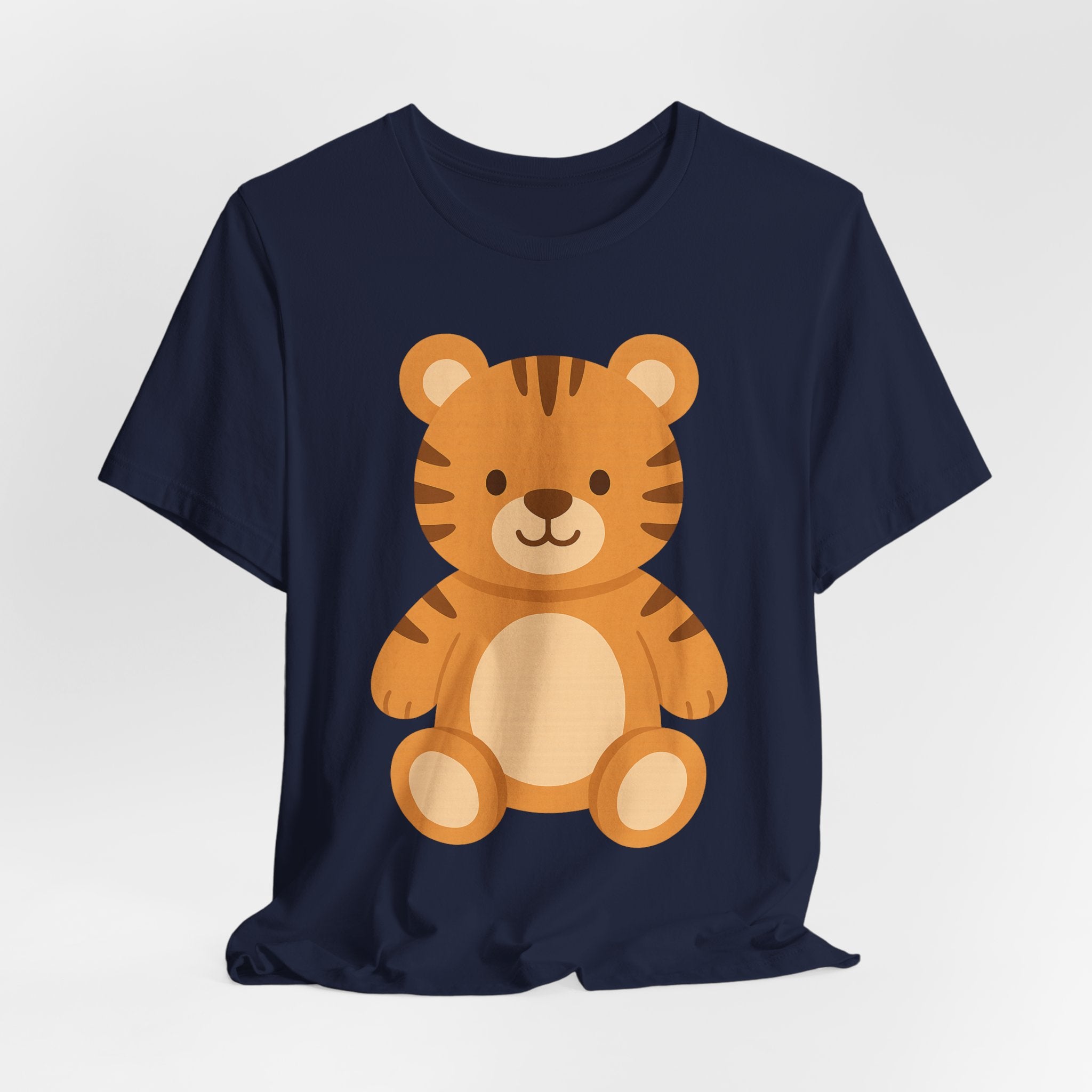Cute Plush Animal Tee — Tiger & Bunny Graphic T-Shirt for Kids & Parents