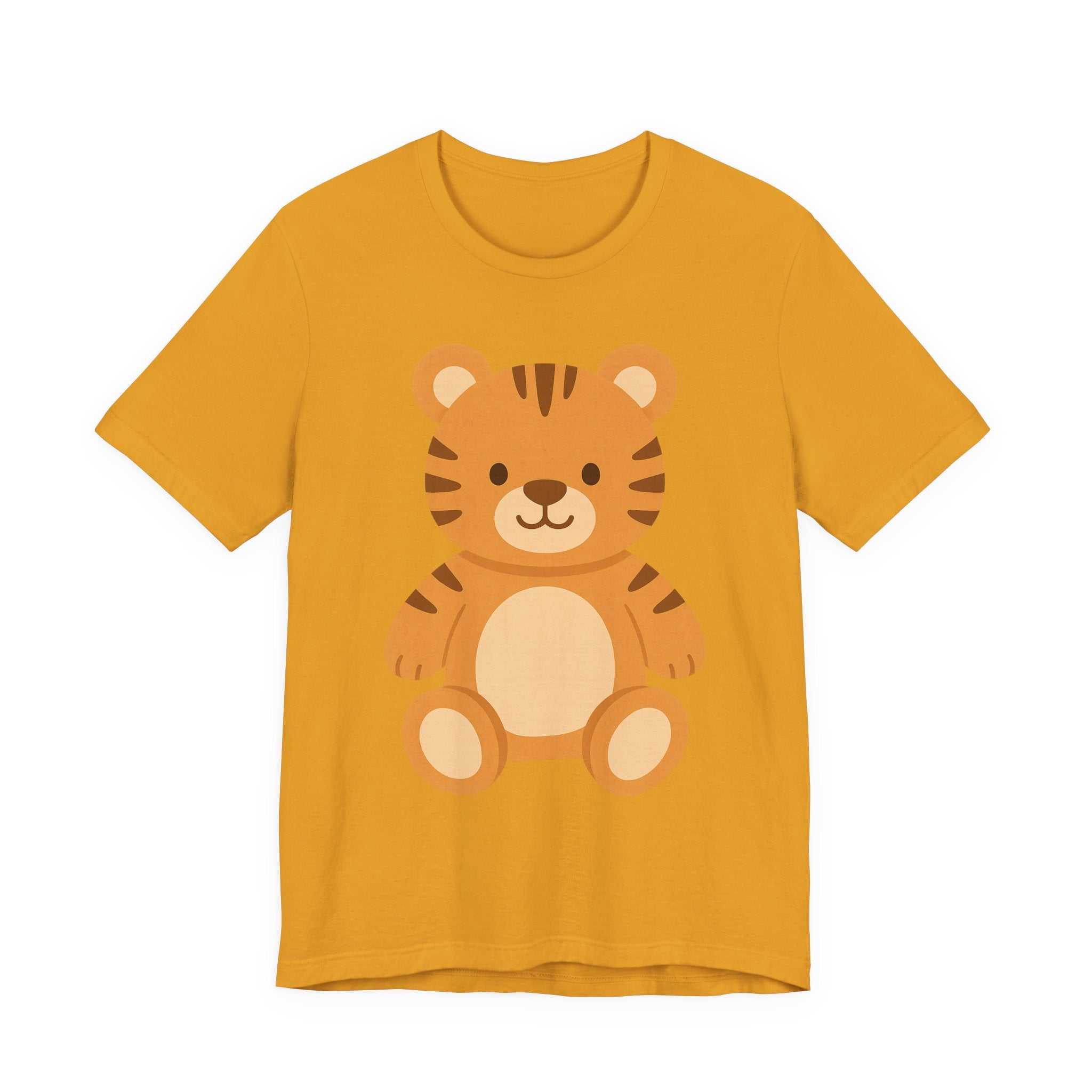 Cute Plush Animal Tee — Tiger & Bunny Graphic T-Shirt for Kids & Parents
