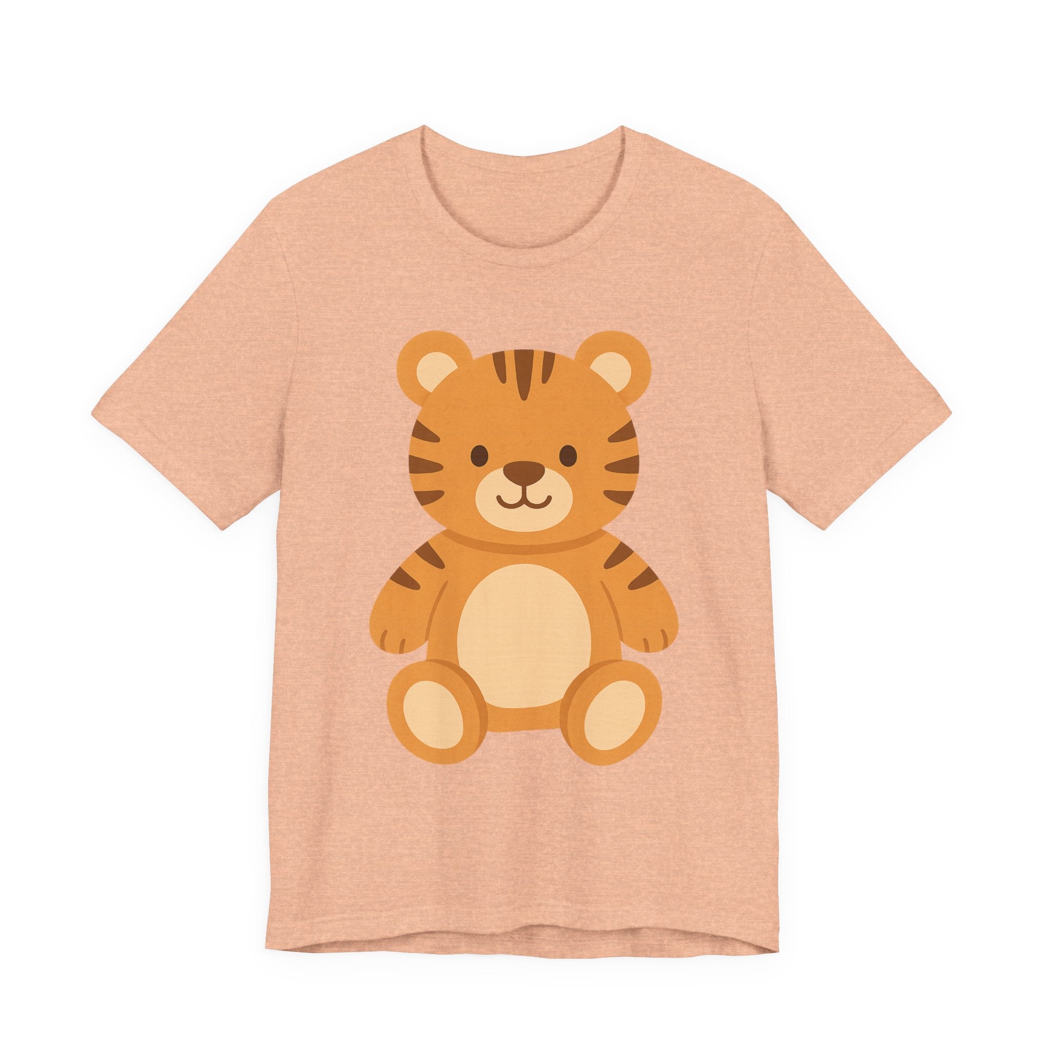 Cute Plush Animal Tee — Tiger & Bunny Graphic T-Shirt for Kids & Parents