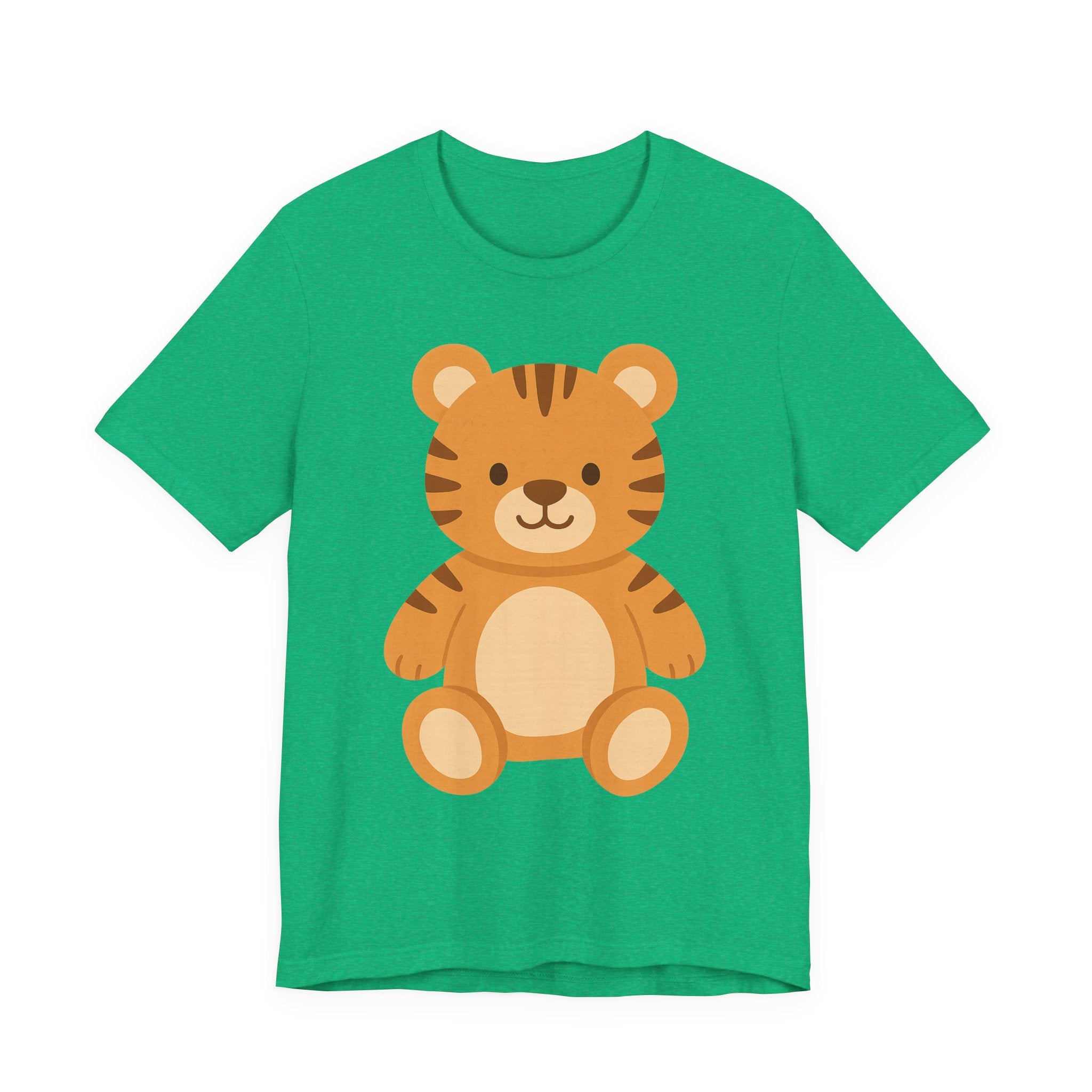 Cute Plush Animal Tee — Tiger & Bunny Graphic T-Shirt for Kids & Parents