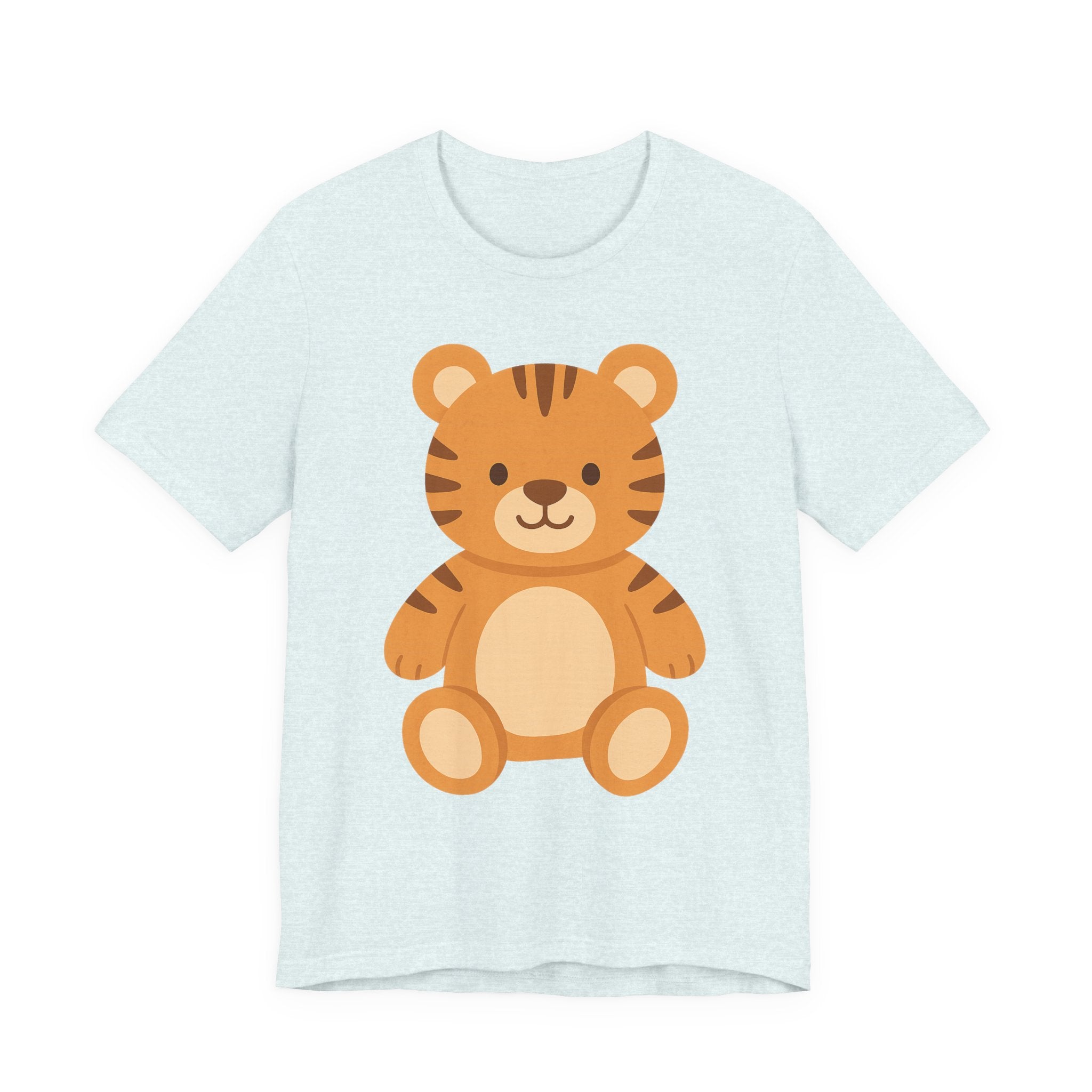 Cute Plush Animal Tee — Tiger & Bunny Graphic T-Shirt for Kids & Parents
